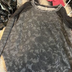 Free People womens Long sleeve top